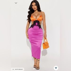 Brand new fashion nova dress never worn